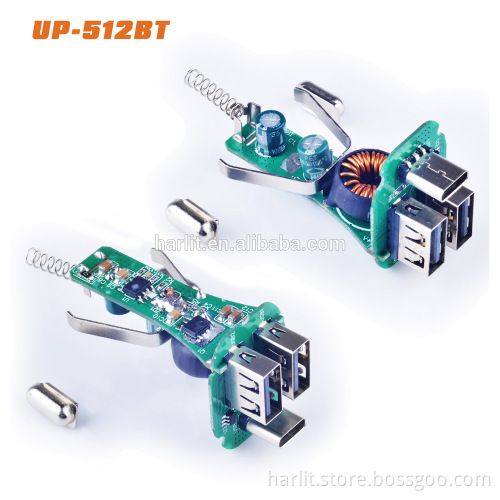 Best Price Dual Port USB Type C QC 2.0 Car USB Charger 5V 4.8A